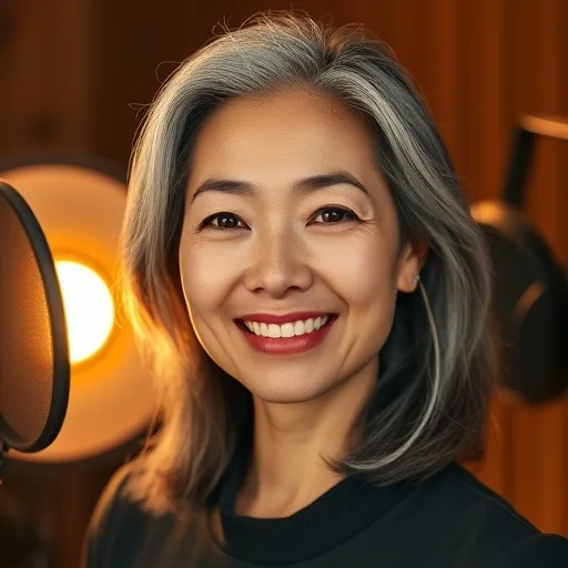 Lakshmi Iyer, Featured Voice — composite AI-generated portrait